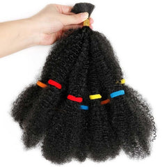 FAVE Braids Hair Afro Kinky Bulk For American African Women