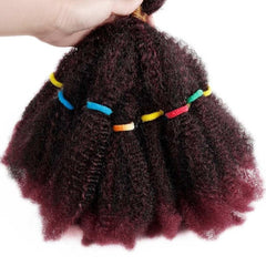 FAVE Braids Hair Afro Kinky Bulk For American African Women