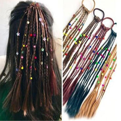 Korean Style Children Rubber bands Wig Braids