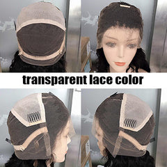 Kinky Straight Glueless Full Lace Wigs