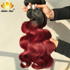 Aliafee Hair Brazilian Body Wave Bundles Hair