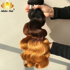 Aliafee Hair Brazilian Body Wave Bundles Hair