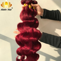 Aliafee Hair Brazilian Body Wave Bundles Hair