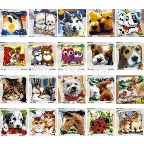 Animal Series Latch Hook Rug Kits